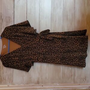 Time and Tru Women's Woven Wrap Dress Size M (8-10)